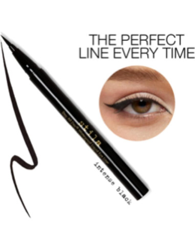 Delineador de Ojos Líquido Impermeable Stila Negro Intenso