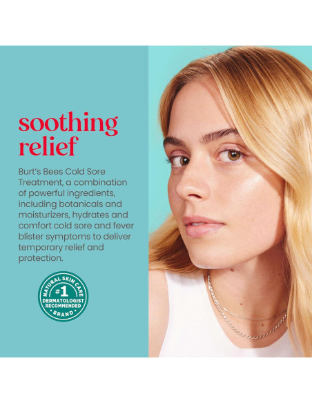 Tratamiento para Herpes Labial y Balsamo Labial Burt's Bees