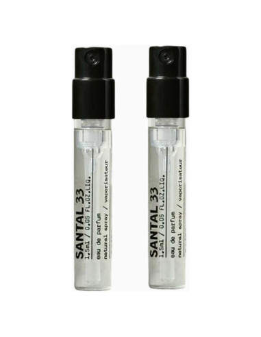 2 Frascos Muestra Eau de Parfum Santal 1.5 ml Unisex