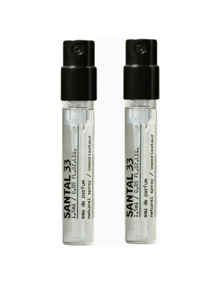 2 Frascos Muestra Eau de Parfum Santal 1.5 ml Unisex