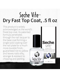 Esmalte de Uñas Secado Rápido Seche Vite 14.79 ml Transparente 2