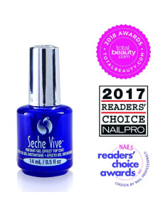 Seche Vive Top Coat Gel Efecto 14ml Secado Rápido 2
