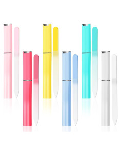 Set de Limas de Uñas de Cristal NICEMOVIC - 6 Piezas