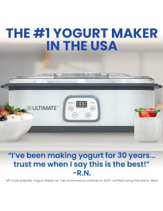 Fabricante de Yogur Probiotico Ultimate con Control de Temperatura 2