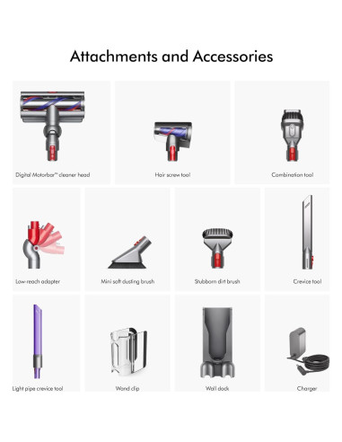 Aspiradora Inalámbrica Dyson V11 Torque Drive+ Renovada 0.76L