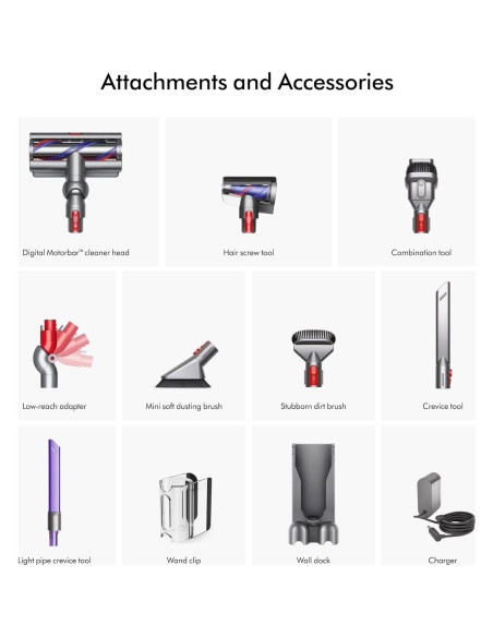 Aspiradora Inalámbrica Dyson V11 Torque Drive+ Renovada 0.76L Aspiradora Inalámbrica Dyson V11 Torque Drive+ Renovada 0.76L