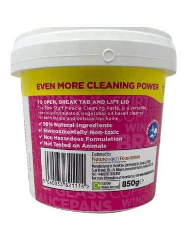 Pasta Milagrosa Rosa Stardrops 850g - Limpieza Eficaz