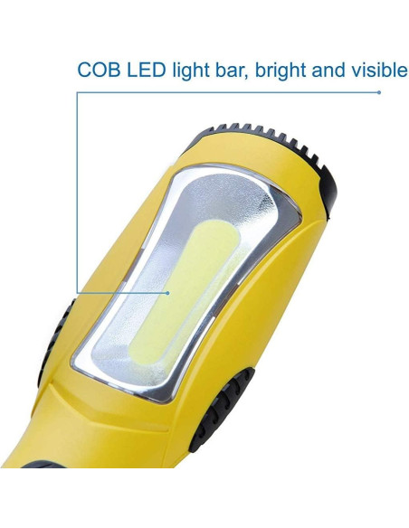 Luz de trabajo LED Aceland 1600 lúmenes 182 cm portátil