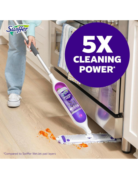Solución de limpieza para pisos Swiffer PowerMop 3x748ml lavanda