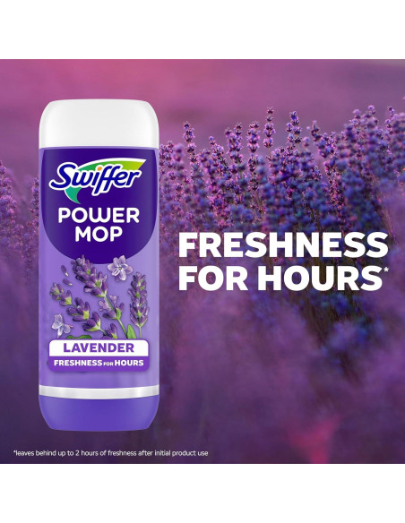 Solución de limpieza para pisos Swiffer PowerMop 3x748ml lavanda