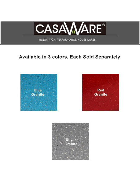 Bandeja para Hornear casaWare 30.5x27.9cm Granito Plateado