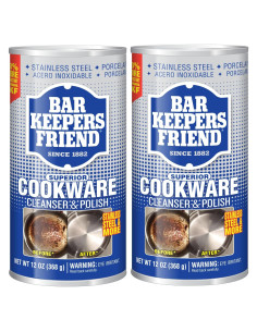 Limpiador y Pulidor Bar Keepers Friend 2 x 340 g - Acero Inoxidable