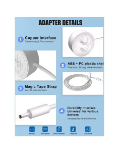 Adaptador de CA 15W para Google Nest Hub y Mini - Cargador 2