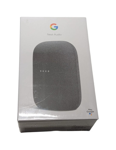 Altavoz inteligente Google Nest Audio - Bluetooth, 1.67 kg, Carbono