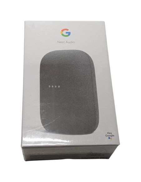 Altavoz inteligente Google Nest Audio - Bluetooth, 1.67 kg, Carbono