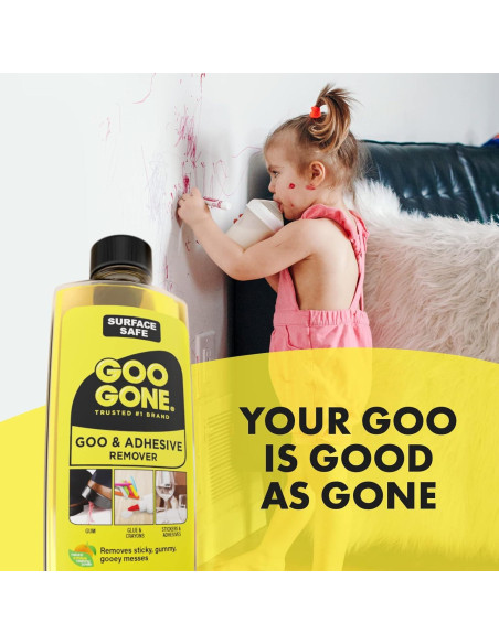 Goo Gone Removedor de Adhesivos 236.6 ml - Limpieza Segura Goo Gone Removedor de Adhesivos 236.6 ml - Limpieza Segura