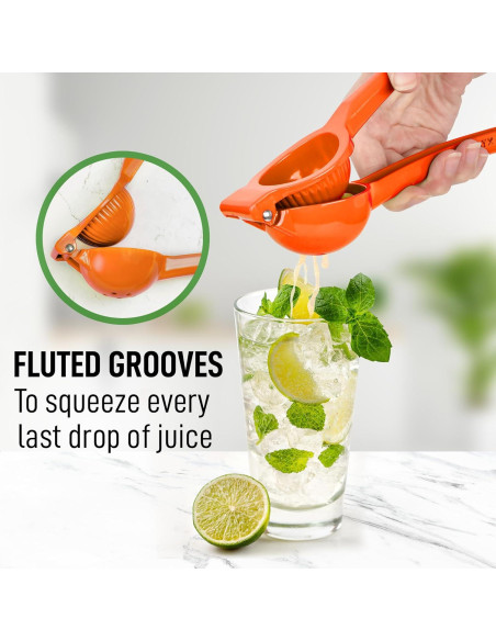 Exprimidor de Limón Zulay Kitchen Naranja Manual 0.05L