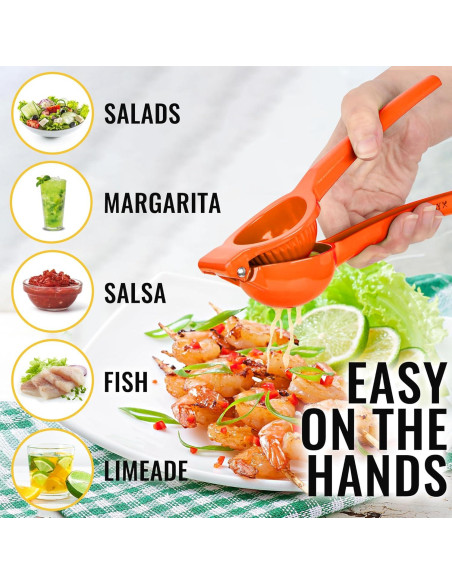 Exprimidor de Limón Zulay Kitchen Naranja Manual 0.05L