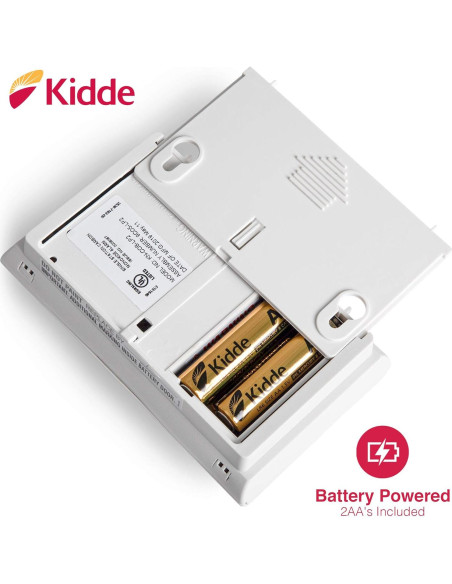 Detector de Monóxido de Carbono Kidde 9CO5LP2 Portátil a Batería