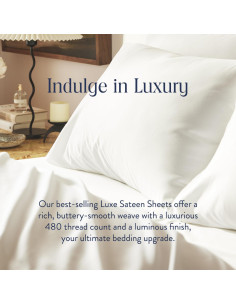 Juego de Sábanas de Lujo Brooklinen 4 Piezas Doble Blanco 2