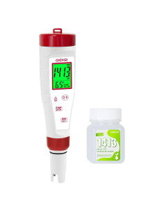Medidor de pH 4 en 1 GIDIGI con calibración y pantalla