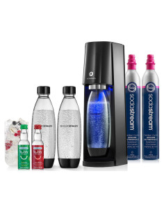 SodaStream E-TERRA Fabricador de Soda Eléctrico Negro 60L