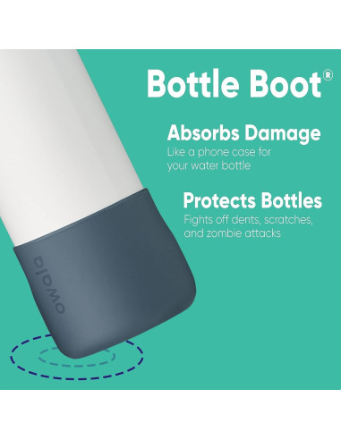 Botella de Agua Aislada Owala FreeSip 1.18L Niebla de Mareas