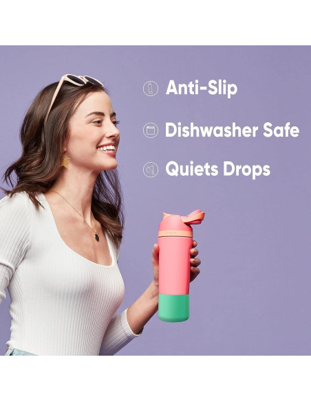 Botella de Agua Aislada Owala FreeSip 1.18L Niebla de Mareas