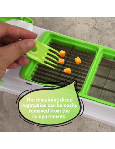 Juego de 4 herramientas de limpieza Enlisiwte para picadoras de verduras 2