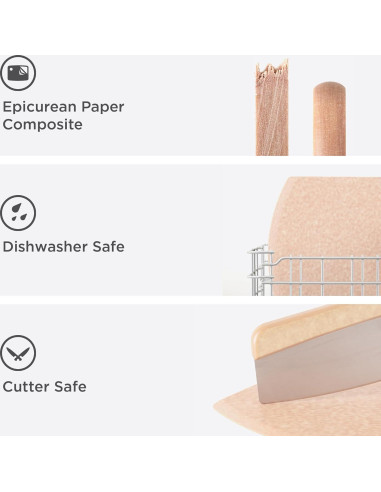 Paleta de Pizza Epicurean Natural 55 x 36 cm Apta para Horno