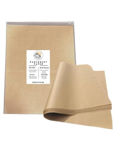 Papel Pergamino Sin Blanquear Worthy Liners 21.6x27.9cm 100 Hojas