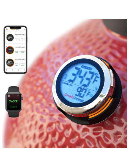 ProTemp S1 Termómetro Inteligente ChefsTemp Wi-Fi y Bluetooth 280C