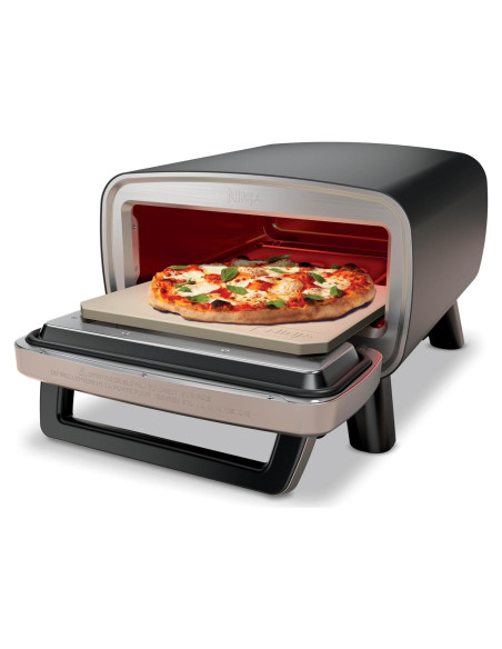 Horno de Pizza Eléctrico Ninja MO201, 30.48 cm, 5 en 1