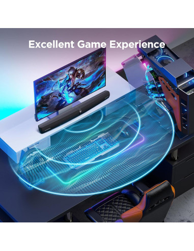 Barra de Sonido Assistrust KY-2023 90W Bluetooth 2 en 1