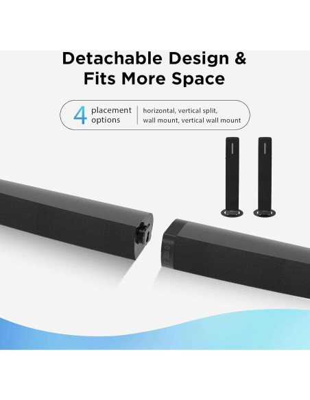 Barra de Sonido Assistrust KY-2023 90W Bluetooth 2 en 1 Barra de Sonido Assistrust KY-2023 90W Bluetooth 2 en 1