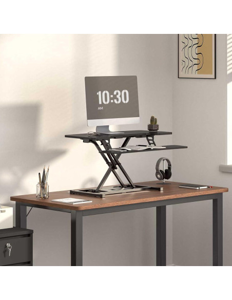 Convertidor de Escritorio Ajustable FLEXISPOT MT137 91 cm Negro