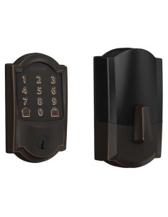 Cerradura Inteligente Schlage BE489WBCCAM716 Bronce Envejecido