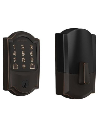 Cerradura Inteligente Schlage BE489WBCCAM716 Bronce Envejecido