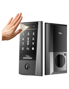 Cerradura Inteligente TCL D2 Pro Vena de Palma AI Wi-Fi