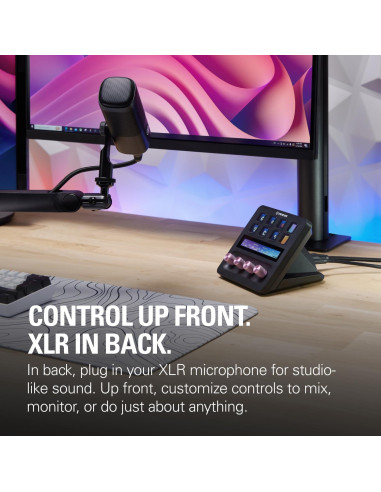 Interfaz de Audio Elgato XLR Dock para Stream Deck + USB