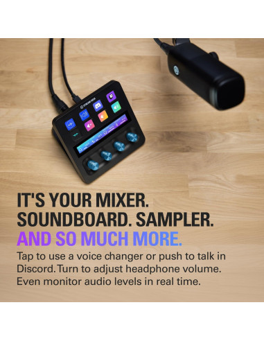 Interfaz de Audio Elgato XLR Dock para Stream Deck + USB