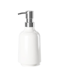 Dispensador de Jabón Líquido Umbra Step Blanco 384 ml
