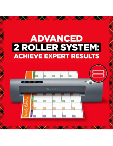 Laminadora Térmica Scotch TL901X 23 cm, Gris, 1.30 kg