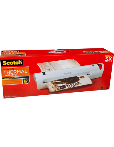 Laminadora Térmica Scotch TL1302Z 33 cm para Proyectos Grandes