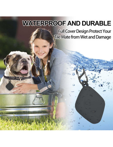 Funda de Silicona Impermeable para Tile Mate 2022 - 2 Pack