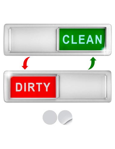 Imán de Lavavajillas Limpio Sucio Setter Home 17.78x5.08cm