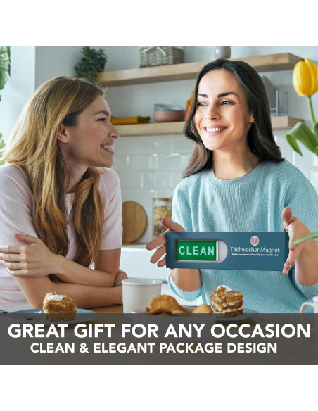 Imán de Lavavajillas Limpio Sucio Setter Home 17.78x5.08cm