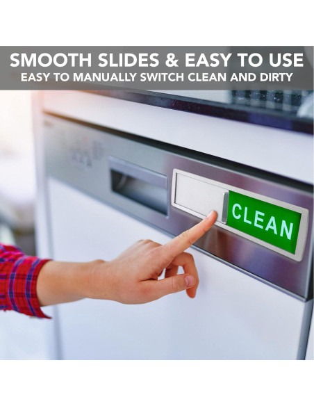 Imán de Lavavajillas Limpio Sucio Setter Home 17.78x5.08cm