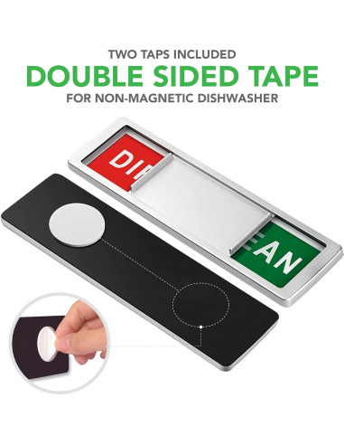 Imán de Lavavajillas Limpio Sucio Setter Home 17.78x5.08cm