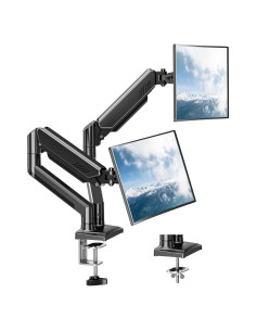 Soporte Doble para Monitor ErgoFocus 13-32" Negro
